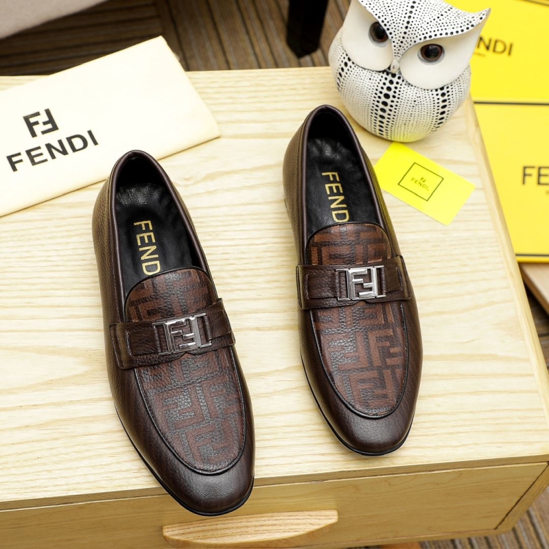 F**di leather shoes